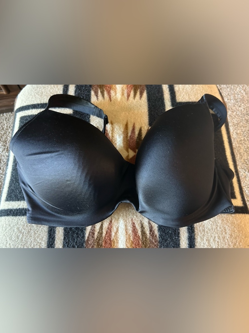 Soma Black T-Shirt Bra - Smooth Everyday Support